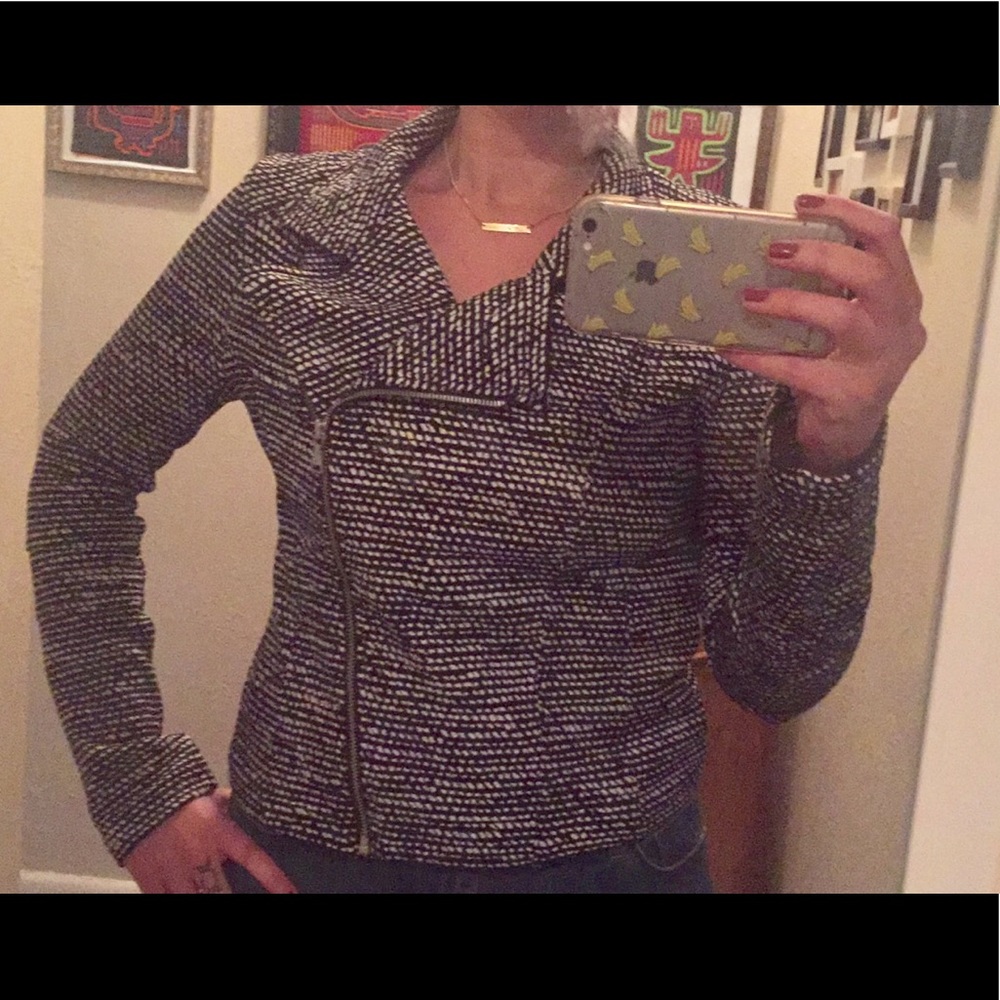 Express Houndstooth Jacket